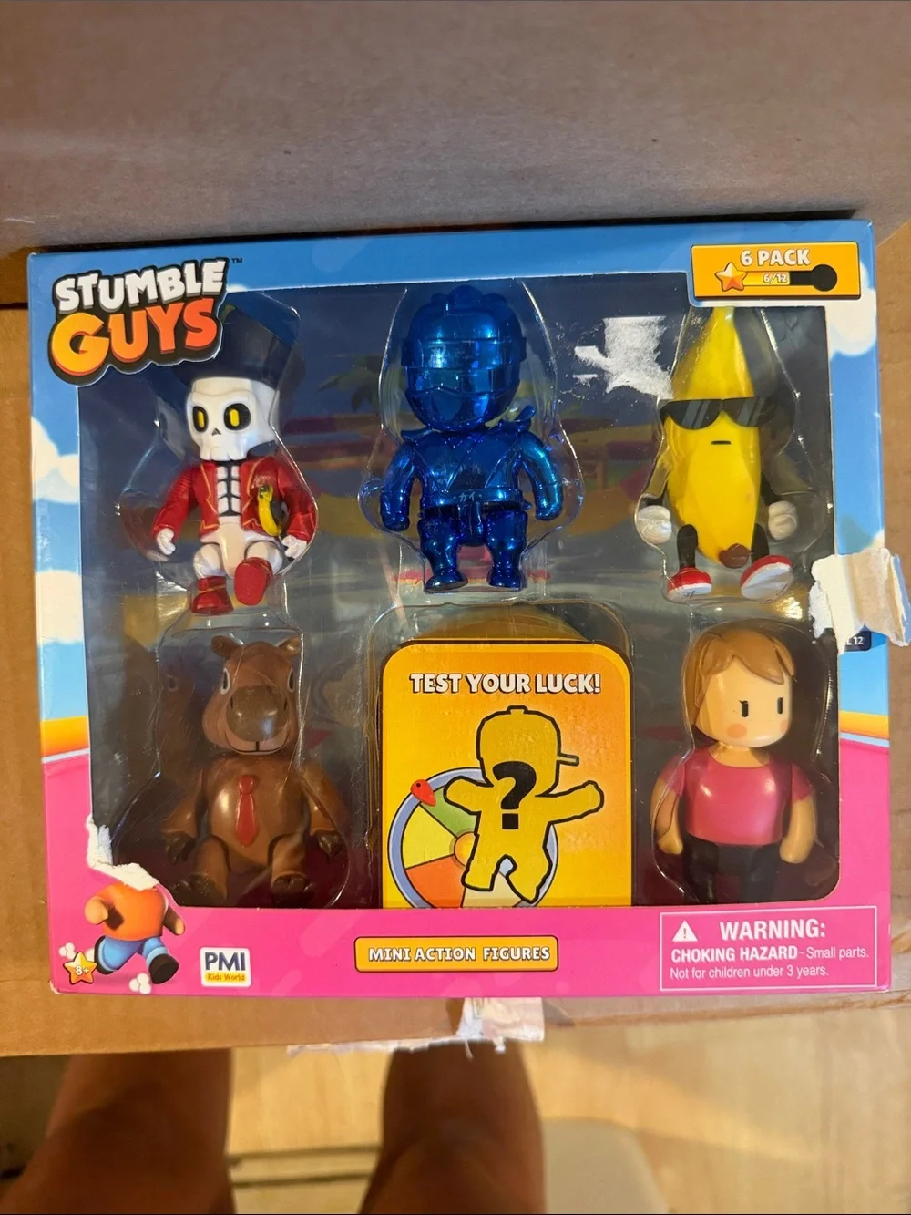 Stumble guys 6pack mini action figures